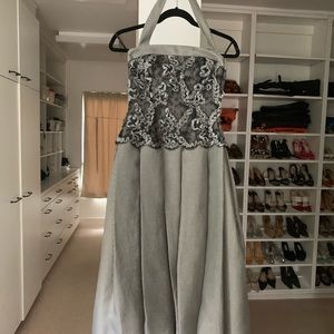 Escada gown with matching wrap